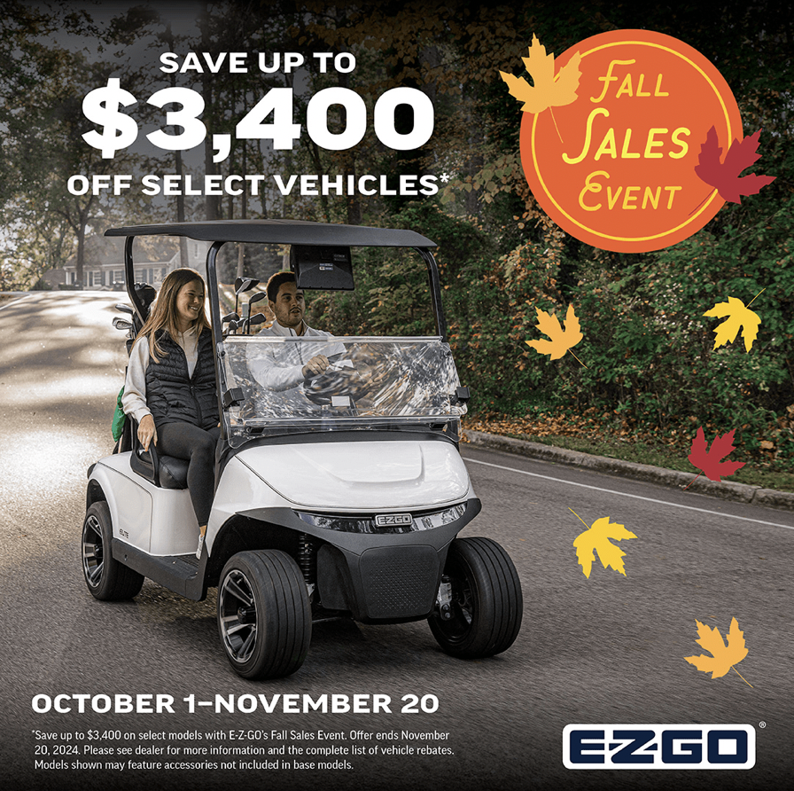 E-Z-GO Fall Sales Event